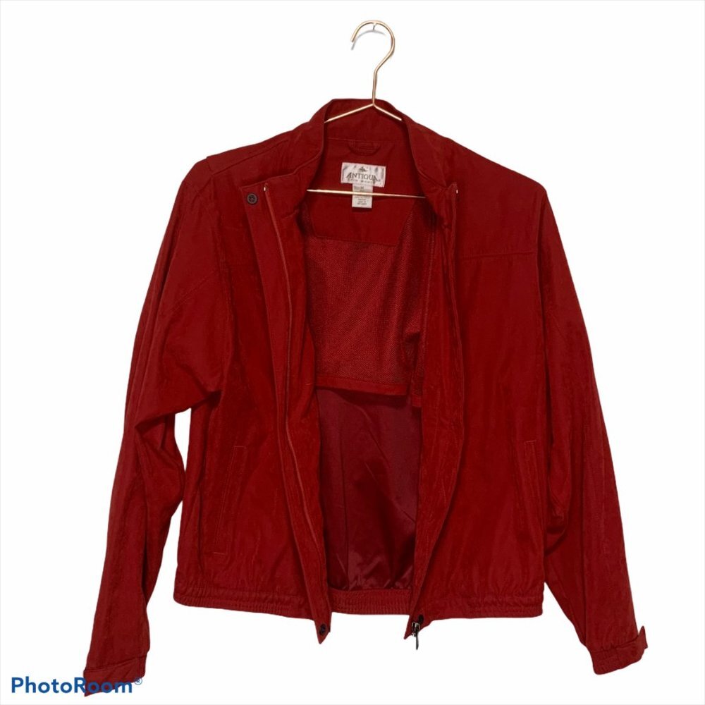 Antigua Womens Oklahoma Sooners Lightweight Jacket - Picture 2 of 11